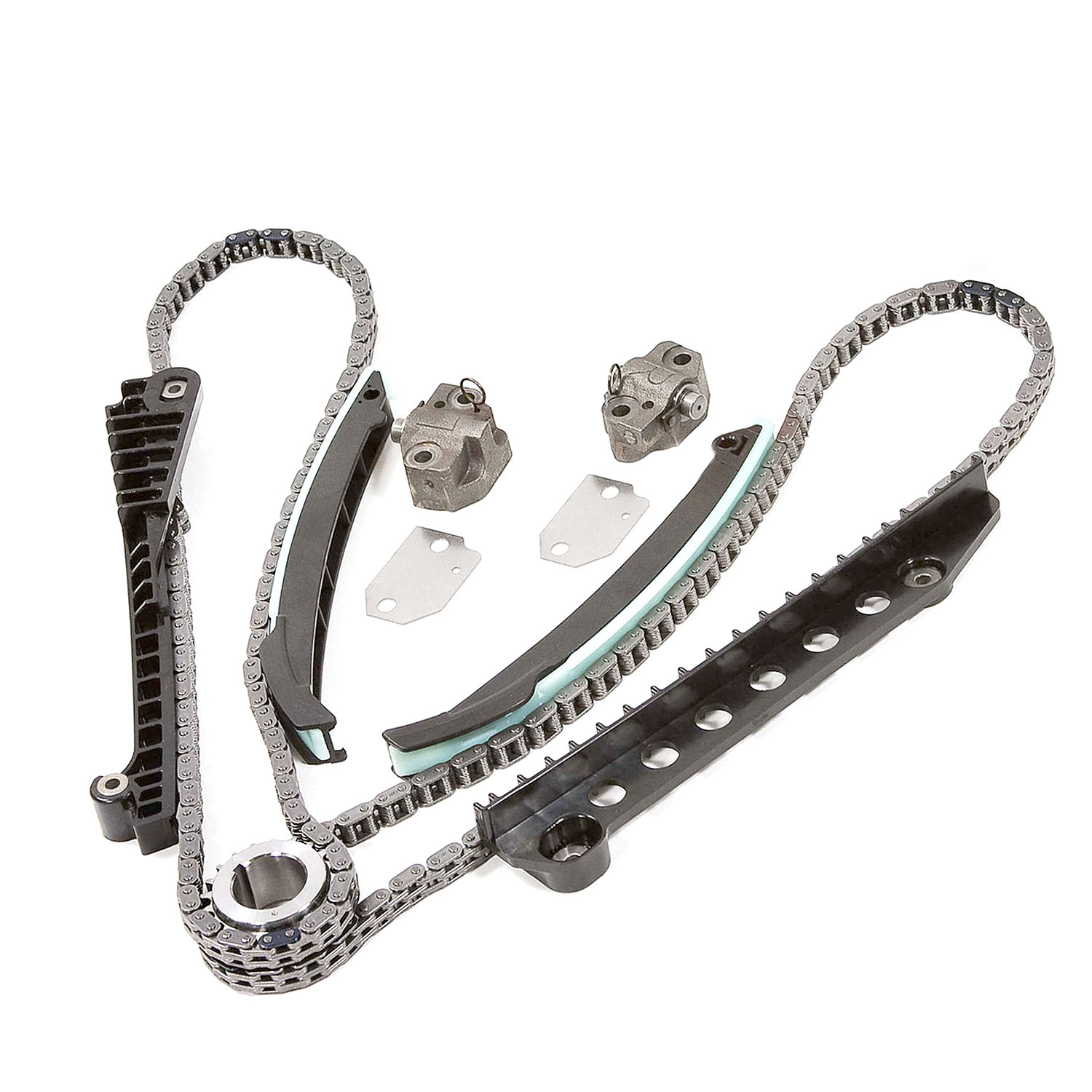 Timing Chain Kit for Ford E-150 E-250 E-350 F-150 F-250 F-350 F-450 F-550 Econoline Club Super Duty 5.4L 6.8L 2V V8 V10 330Ci 415Ci Engine F6AZ6L266CA F6AZ6L266DA 5L3Z6268A