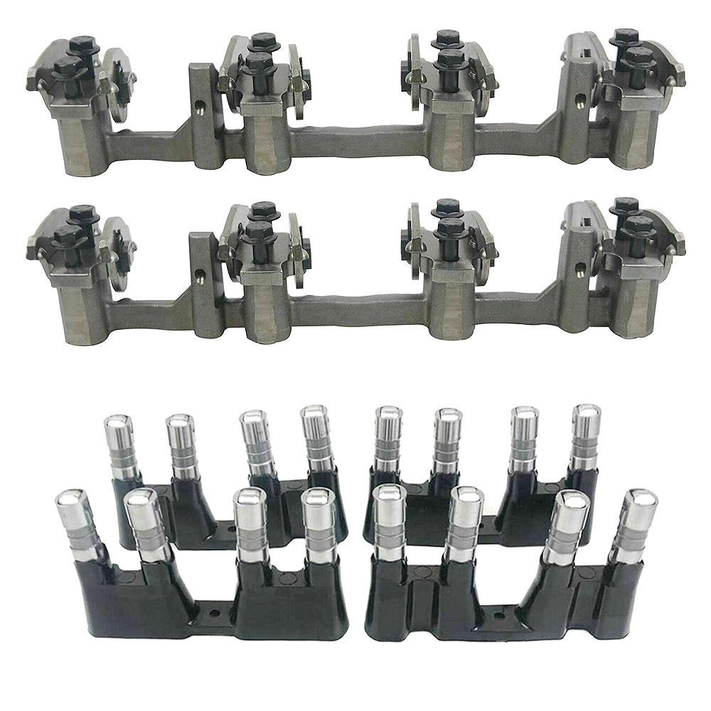 2X Rocker Arm Assembly 16X Valve Lifter Guide Kit for Ford F-250 F-350 F-450 F-550 Super Duty 6.4L V8 4V Turbo Diesel Engine 391Ci 3C3Z6500AA 8C3Z6C329B 8C3Z6564D